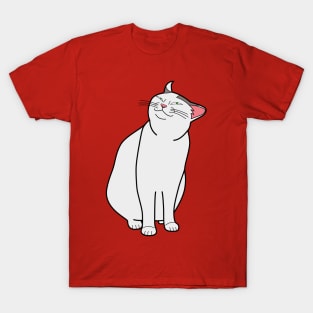 Smug Cat Meme T-Shirt